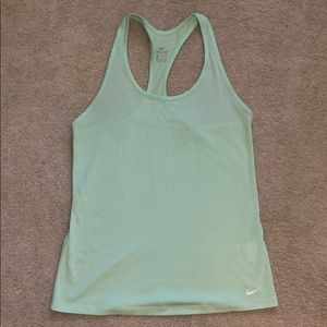 Mint Nike Workout Tank Top
